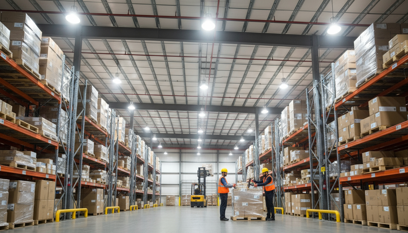 LED Hallenbeleuchtung berechnen: Kostenloser Rechner + Leitfaden