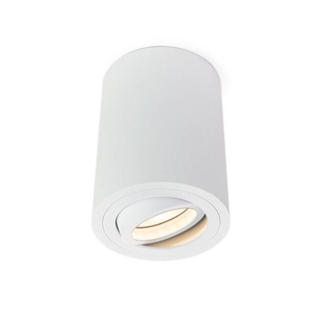 PURPL LED Deckenleuchte GU10 Armatur Aufbau Rund Weiß