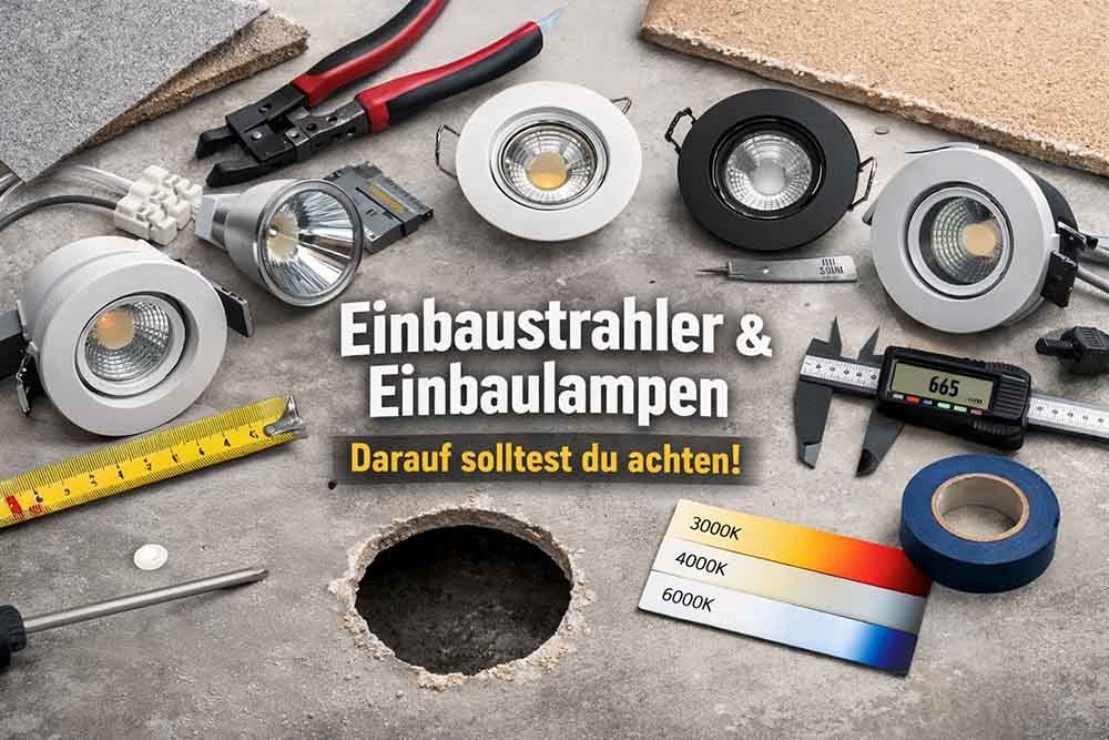 Deckenstrahler: Darauf solltest du vor Kauf und Montage achten