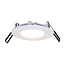 LED Einbaustrahler | 3W | Ø85mm | Kaltweiß 6000K | IP40 | Rund | Weiß
