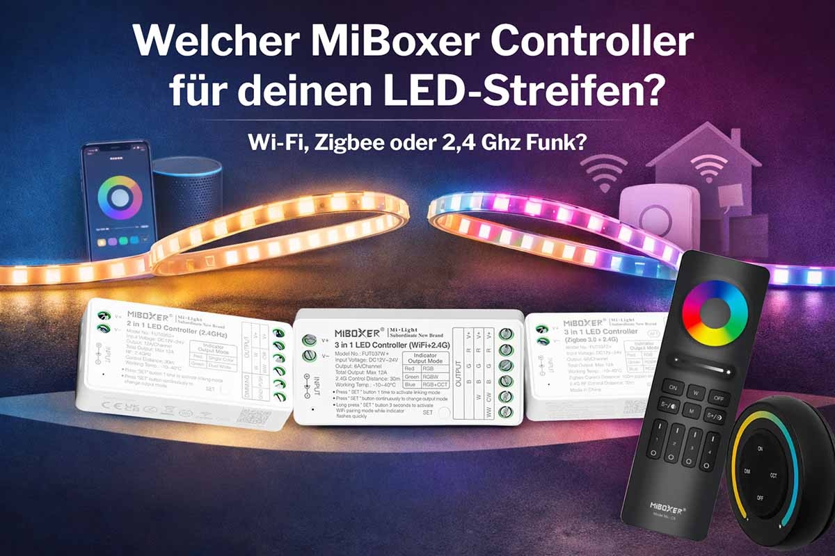 MiBoxer Controller Ratgeber für LED-Streifen (2026)