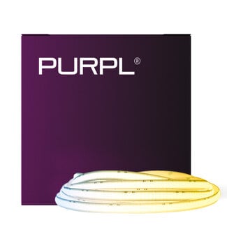 PURPL COB LED Streifen | 5m | CCT | 24V | 840 LEDs p/m | Loser Streifen | IP20