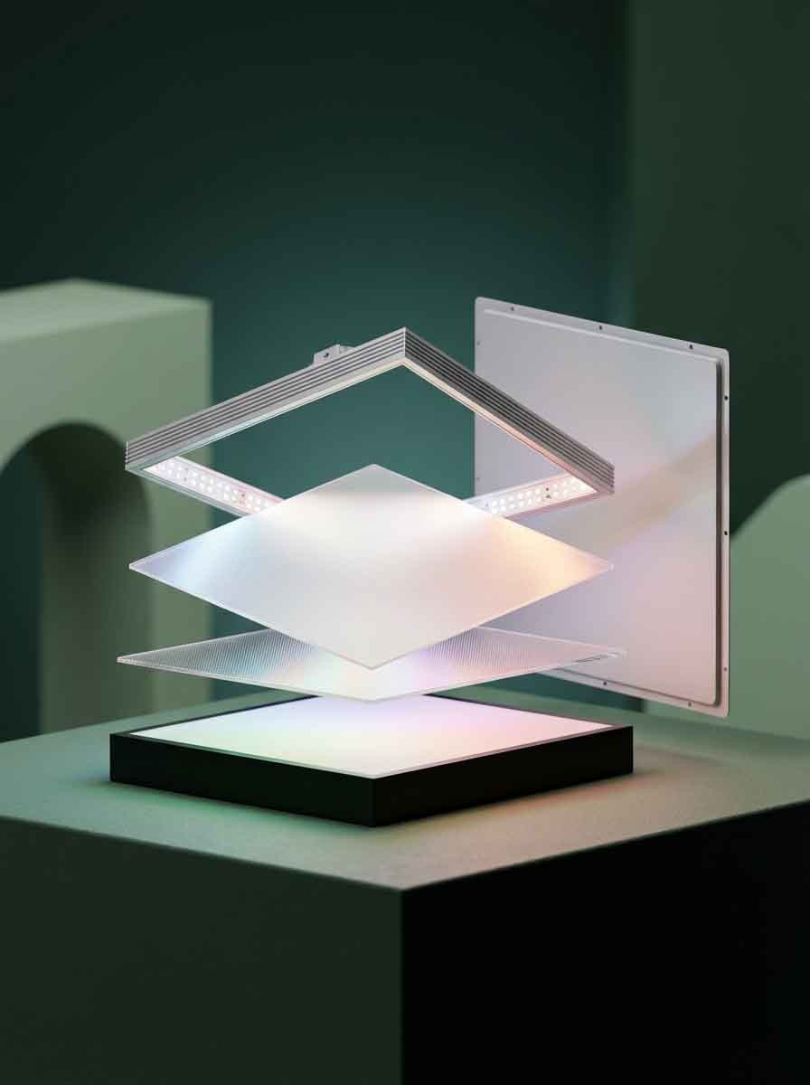 Edge-lit LED Panel Funktionsweise