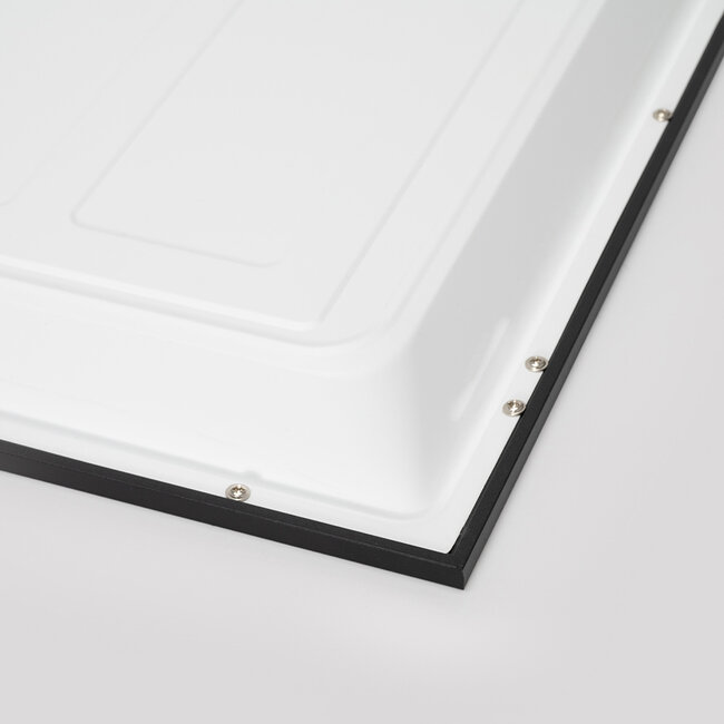 LED Panel | 62x62 | neutralweiß 4000K | 40W | 100 lm/W / 4000lm | UGR<22 | Back-lit | Schwarz