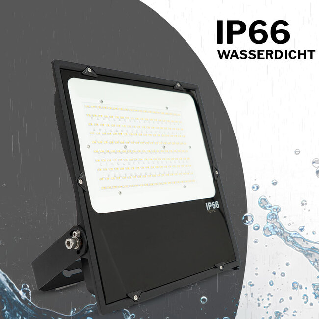 LED Flutlicht RGB+CCT | 200W | 22000lm | dimmbar | IP66 | IK08 | 2,4 Ghz | FUTT08