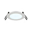 LED Einbaustrahler | 6W | Ø120mm | Kaltweiß 6000K | IP40 | Rund | Weiß