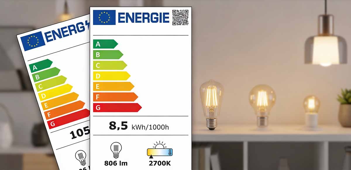 LED Energieklassen: Was hinter A bis G steckt