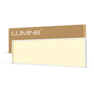 Lumin8 LED Panel | 120x30 | warmweiß 3000K | 40W | 100 lm/W / 4000lm | UGR<22 | Back-lit
