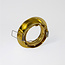 Einbaurahmen inkl. GU10 Fassung | Außen Ø84mm | Lochmaß Ø75mm | IP20 | Aluminium Gold