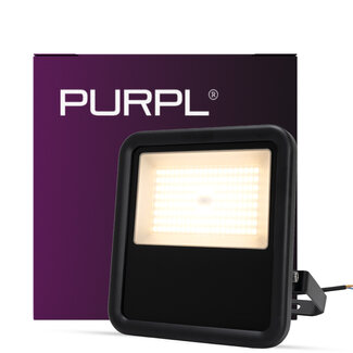 PURPL LED Flutlicht 100W | warmweiß 3000K | IP65 | IK08 | inkl. Halterbügel