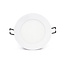LED Einbaustrahler | 6W | Ø120 mm | 3000K Warmweiß | IP20 | Rund | Weiß