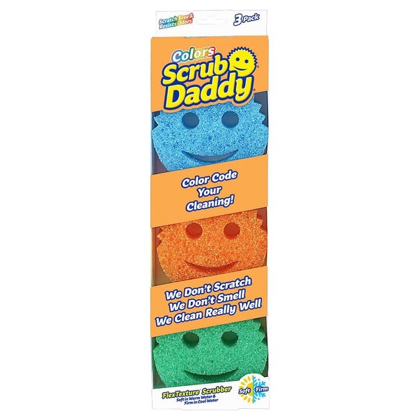 Scrub Daddy Scrub Daddy 3 pack Kleuren