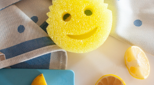 De populaire spons van Scrub Daddy