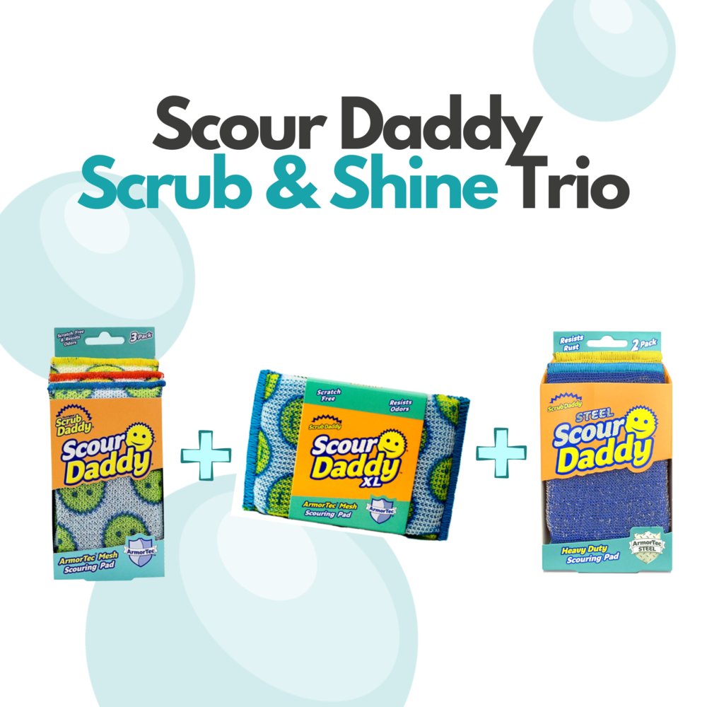 Scour Daddy Steel 2pk, Scrub Daddy