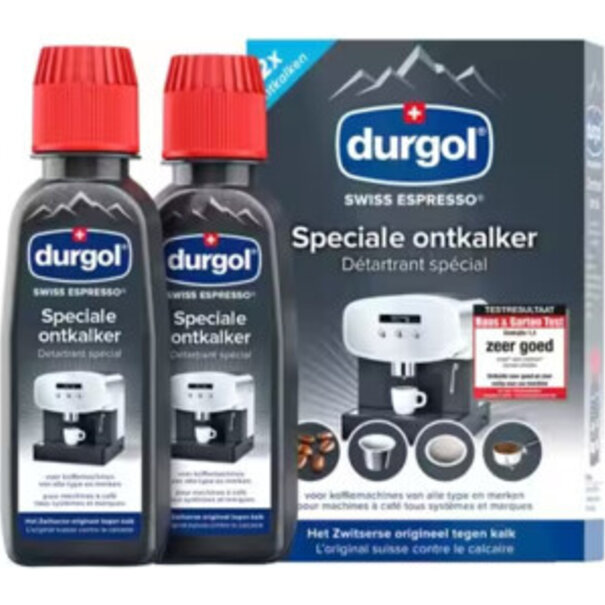 Durgol Durgol Swiss Espresso Ontkalker 2 x 125ml