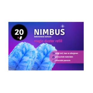 NIMBUS Magic Duster Refill - 20 Navullingen - Geschikt voor Swiffer Handvat