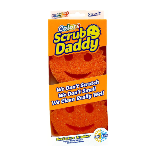 Scrub Daddy Scrub Daddy Oranje Twin Pack