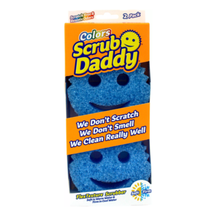 Scrub Daddy Blauw Twin Pack