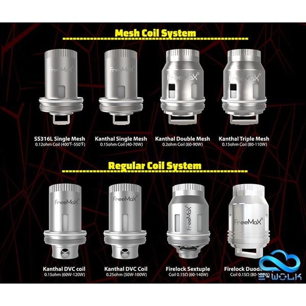 FreeMax Mesh Pro Tank Coils (3pcs)