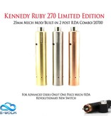 Kennedy Ruby 18650 - 24mm Mech Mod/RDA Combo