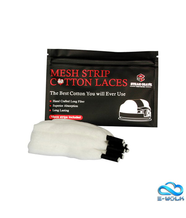 Steam Crave Mesh Strip Cotton Laces (10pcs) For Aromamizer Plus V2 RDTA