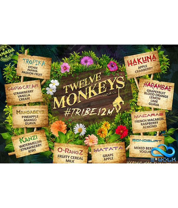 Twelve Monkeys Twelve Monkeys Classics (50ml) Plus