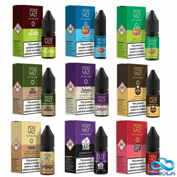 Pod Salt Fusion Series 10ml Nic Salt 20mg