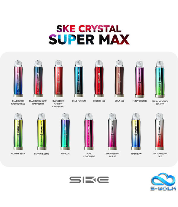 SKE Crystal Super Max 4500 Disposable 20mg