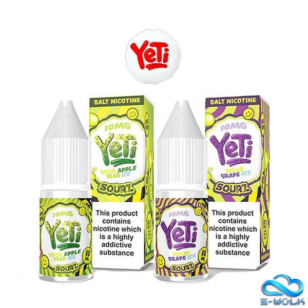 Yeti Sourz 10ml Nic Salt 20mg