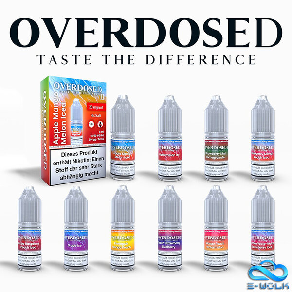 Overdosed II 10ml Nic Salt 20mg (DE)
