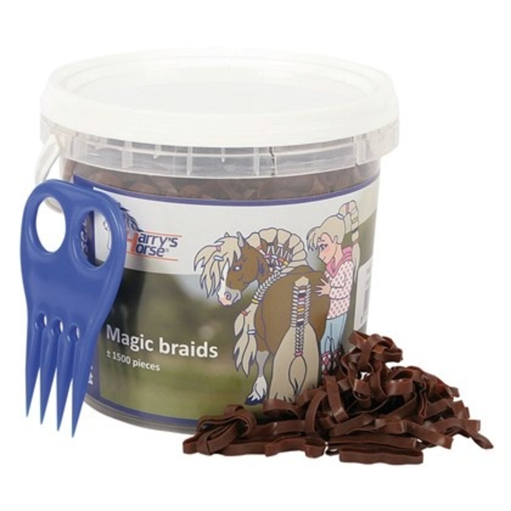 Harry's Horse Magic braids, pot Harry's Horse