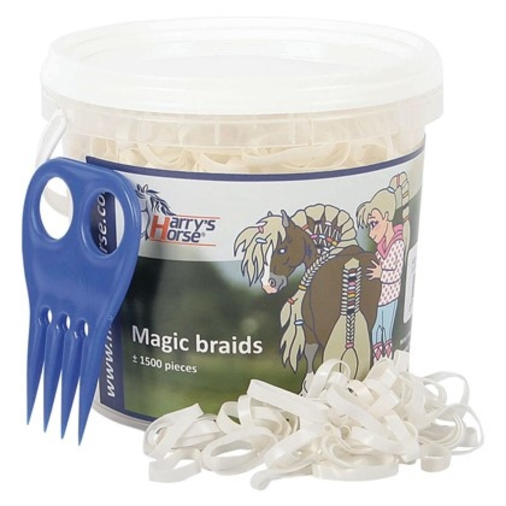 Harry's Horse Magic braids, pot Harry's Horse