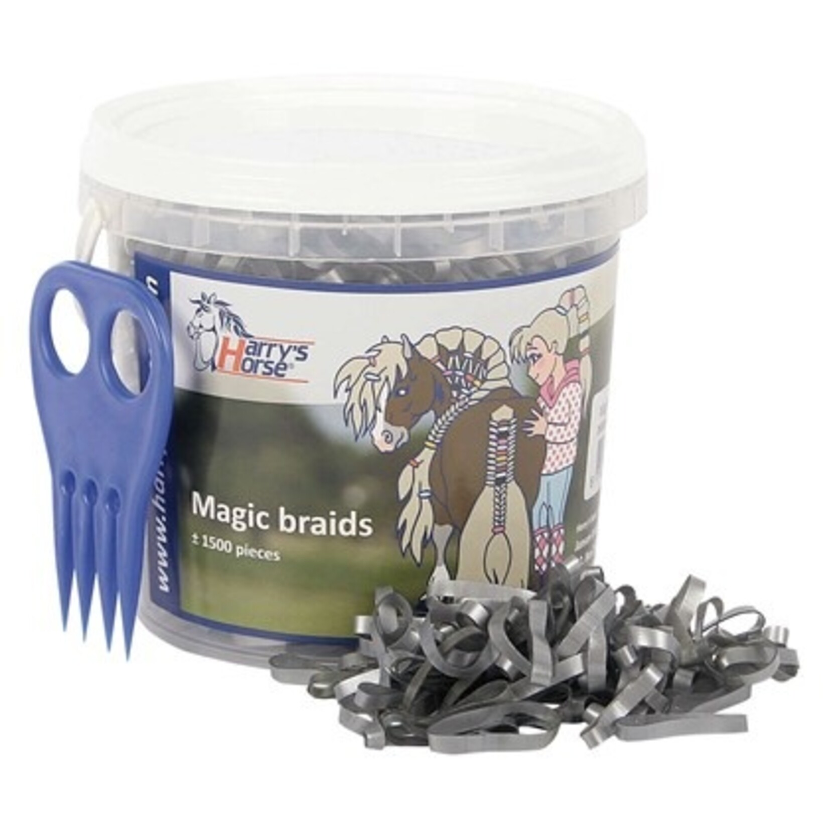 Harry's Horse Magic braids, pot Harry's Horse