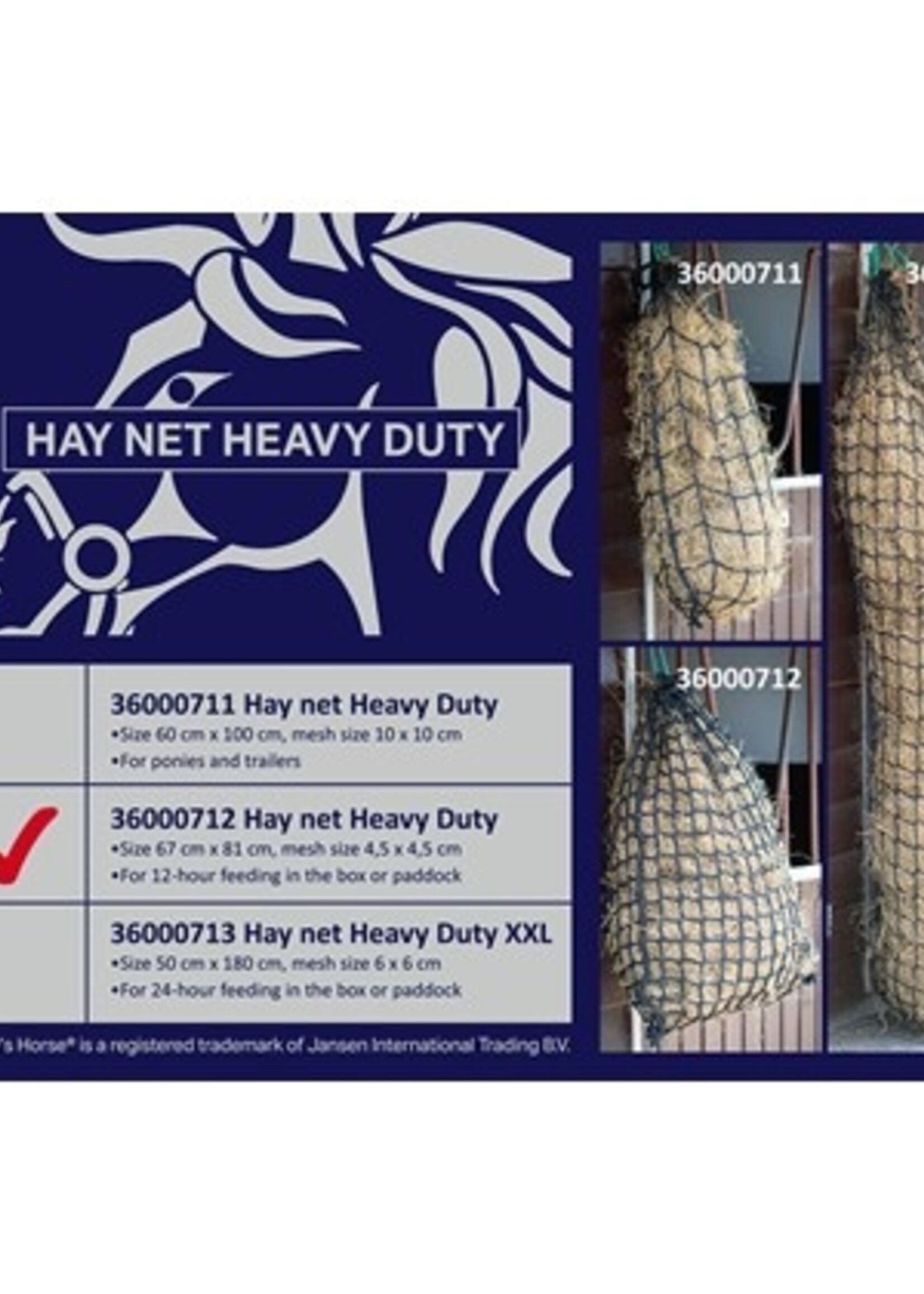 Harry's Horse Hooinet heavy duty 67x81cm Harry's Horse