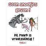 Stalplaat - Geen snoepjes