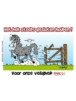 Stalplaat - Gesloten houden