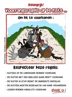 Stalplaat - Piste regels