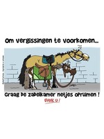 Stalplaat - Zadelkamer