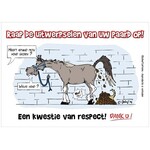 Stalplaat - Uitwerpselen oprapen