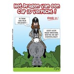 Stalplaat - Cap verplicht