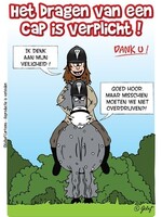 Stalplaat - Cap verplicht