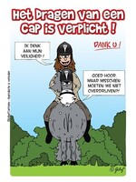 Stalplaat - Cap verplicht