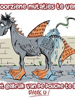 Stalplaat - Douche beperken