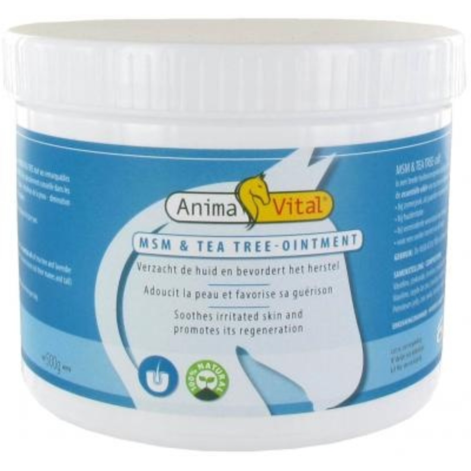 Animavital MSM/Tea Tree - zalf Mannavita 500g