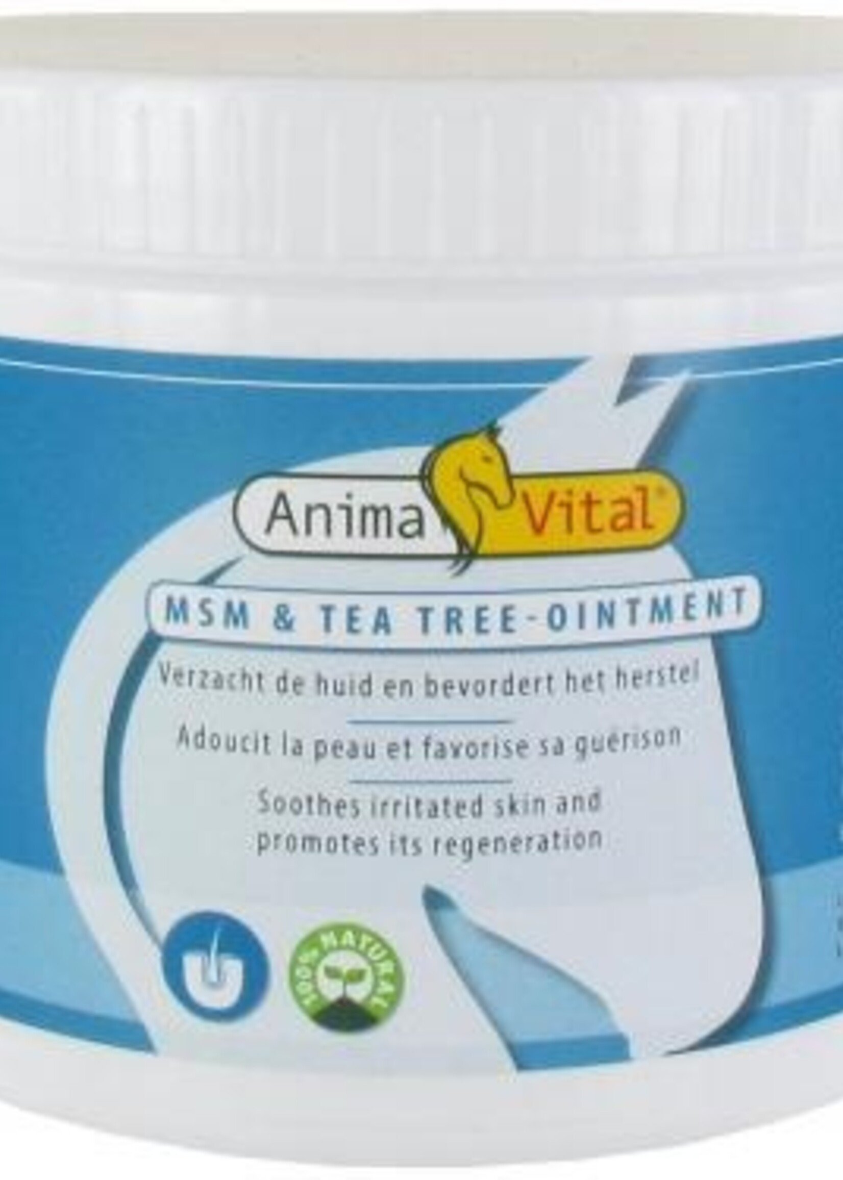 Animavital MSM/Tea Tree - zalf Mannavita 500g