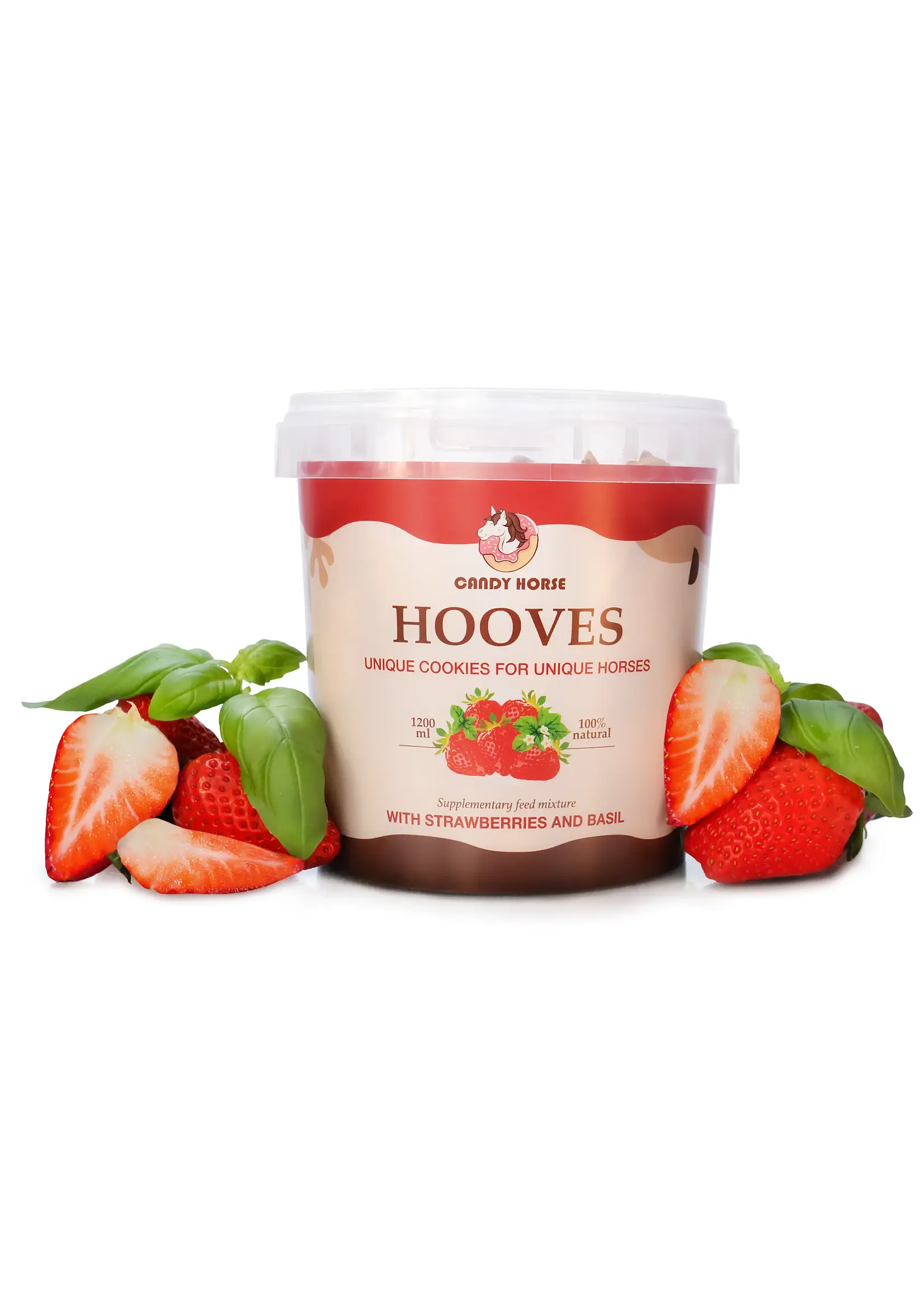 Candy Horse Hooves - Aardbei & Basilicum