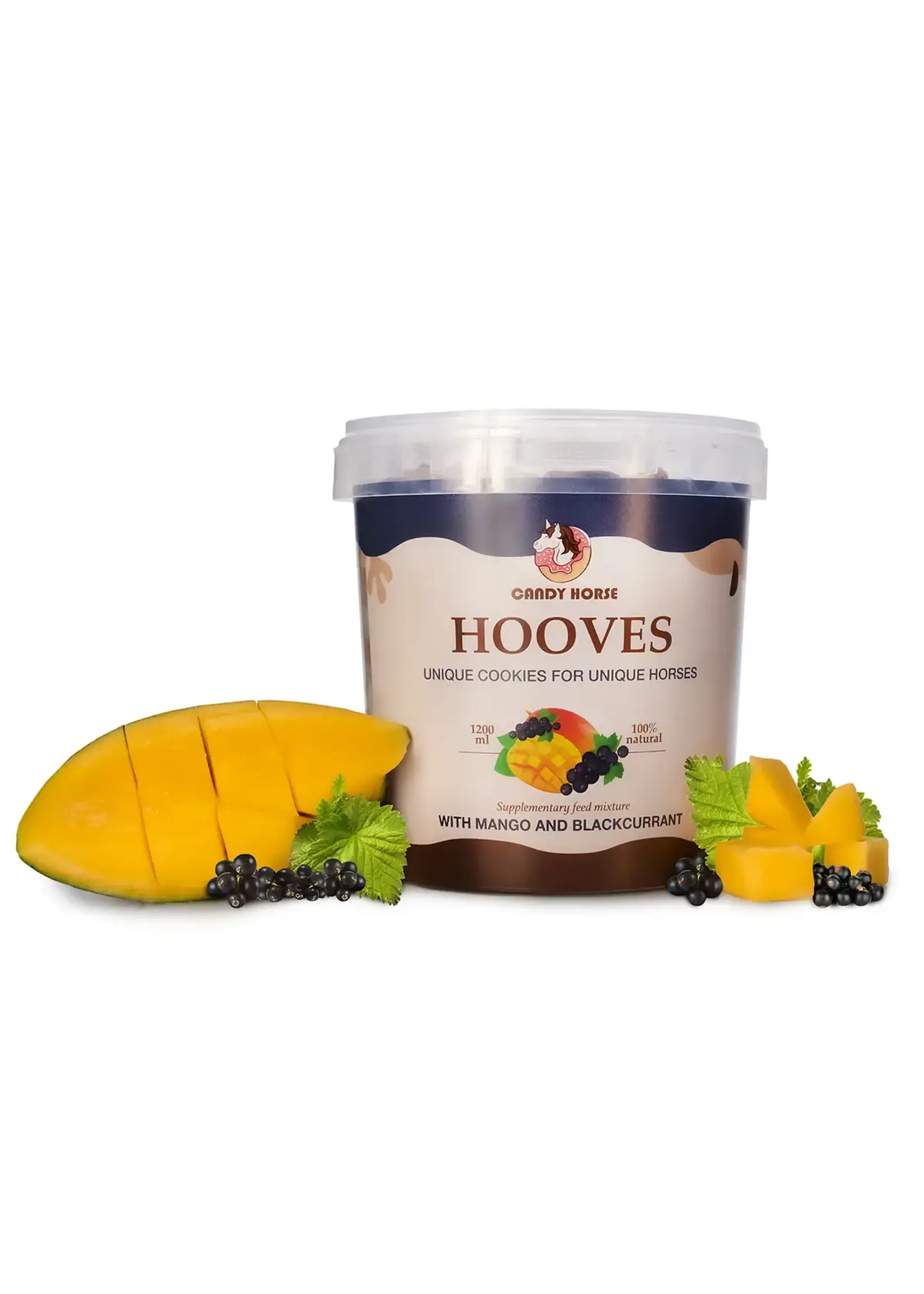 Candy Horse Hooves - Mango & Zwarte bes