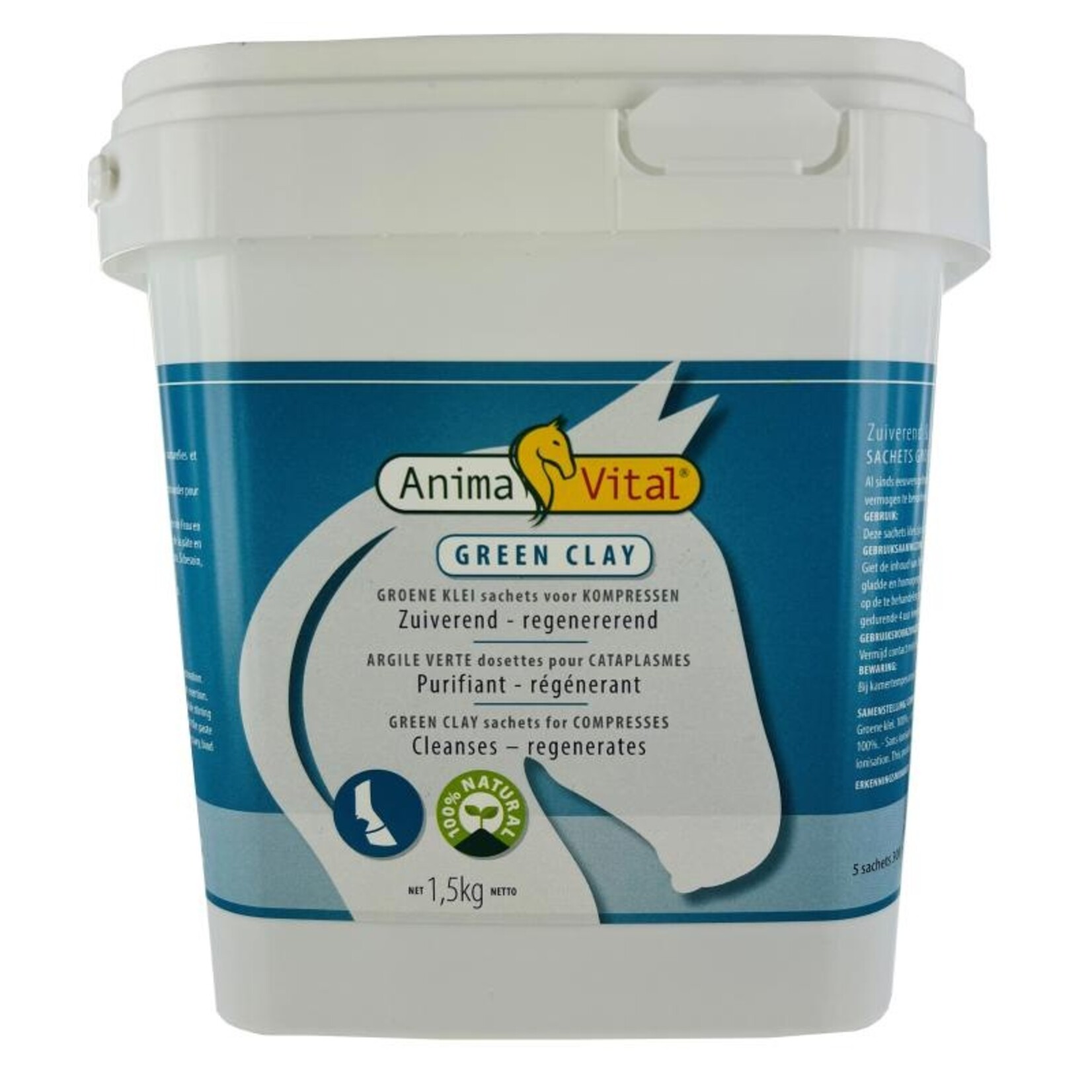 Animavital Animavital Green clay paste - 400g