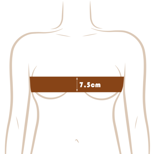 Teep® Boob tape inclusief set nipple covers - Bruin