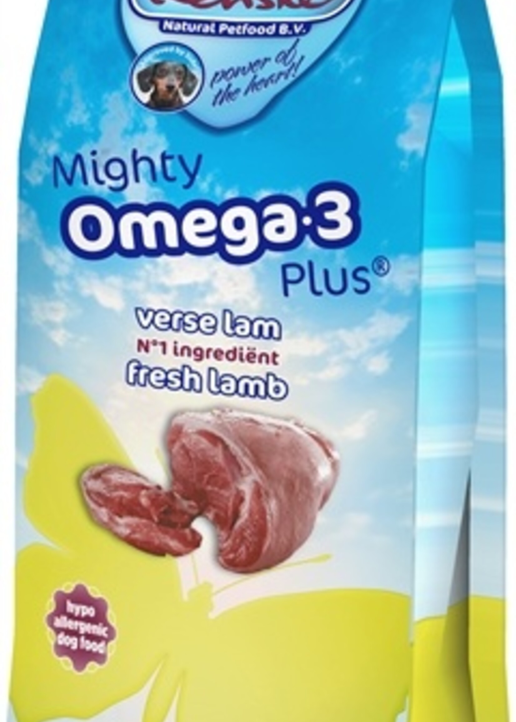 Renske Renske hond mighty omega plus lam